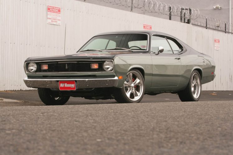 mopar, Hot, Rod, Rods, Muscle, Dodge, Plymouth, Duster, Demon, Valiant HD Wallpaper Desktop Background