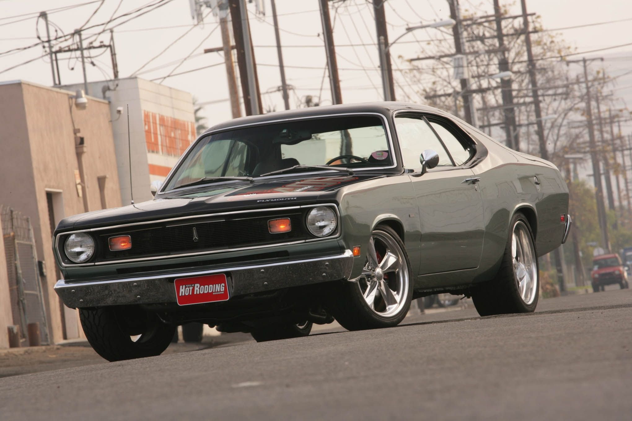 mopar, Hot, Rod, Rods, Muscle, Dodge, Plymouth, Duster, Demon, Valiant Wallpaper