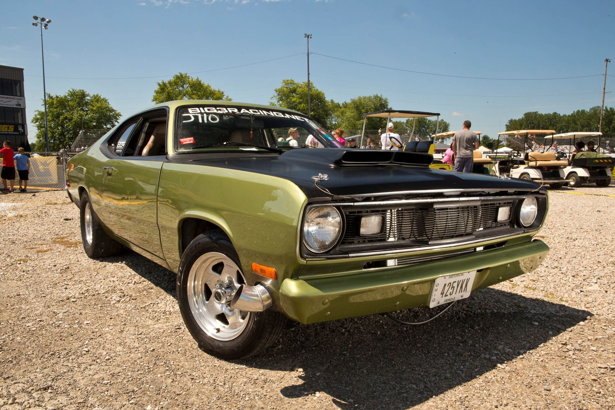 mopar, Hot, Rod, Rods, Muscle, Dodge, Plymouth, Duster, Demon, Valiant Wallpaper