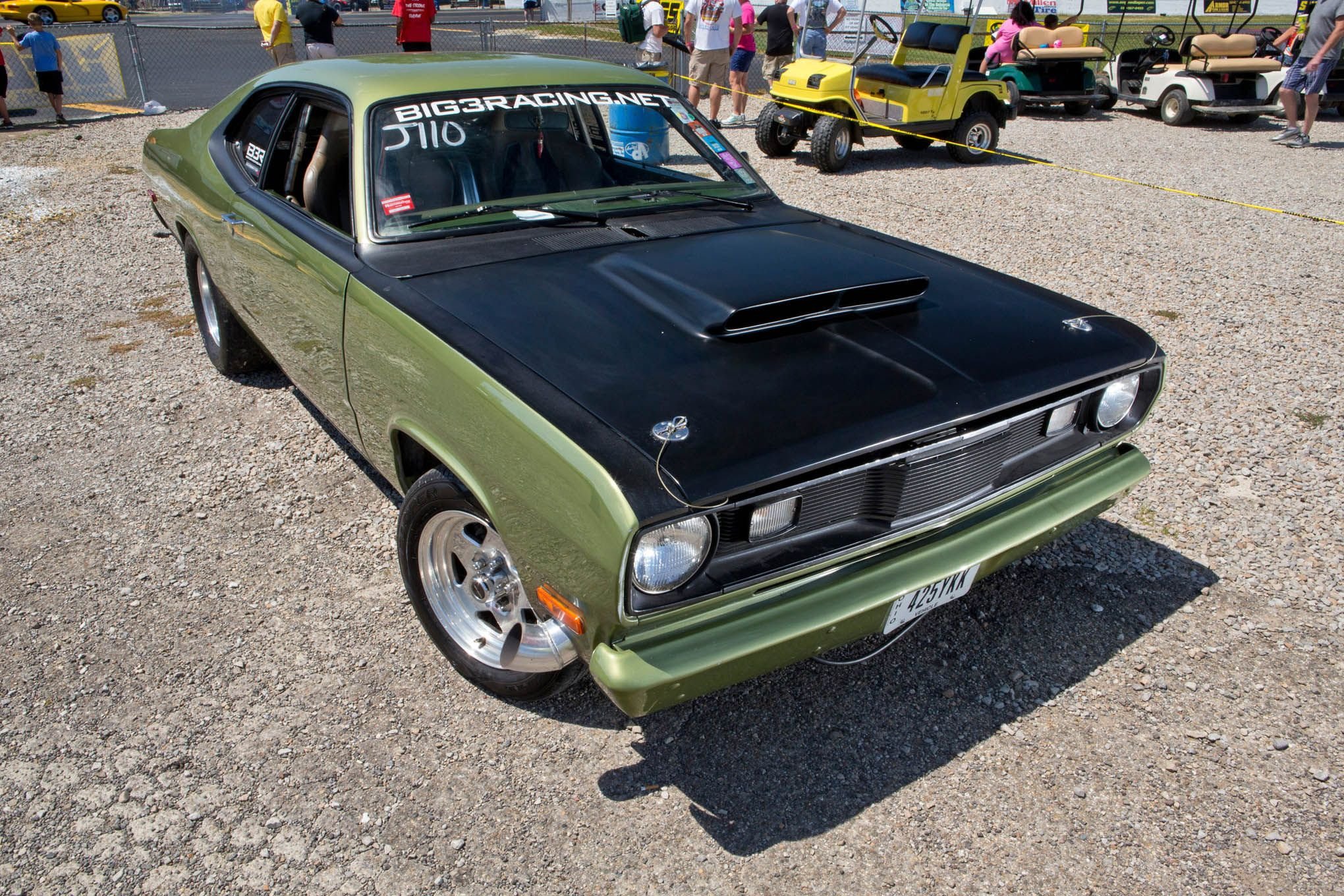 mopar, Hot, Rod, Rods, Muscle, Dodge, Plymouth, Duster, Demon, Valiant Wallpaper