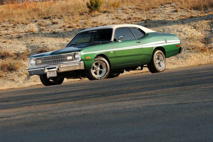 mopar, Hot, Rod, Rods, Muscle, Dodge, Plymouth, Duster, Demon, Valiant HD Wallpaper Desktop Background