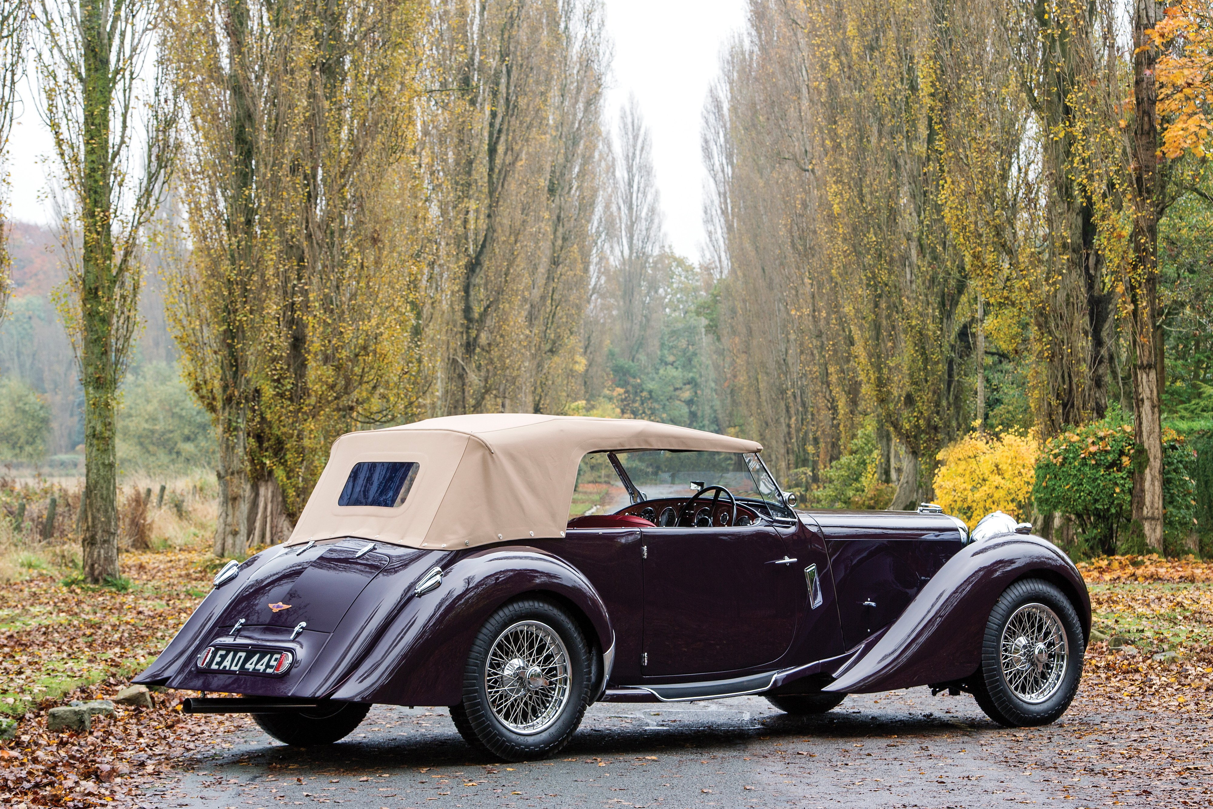 1937, Lagonda, Lg6, Rapide, Tourer, Luxury, Retro, Vintage Wallpapers ...