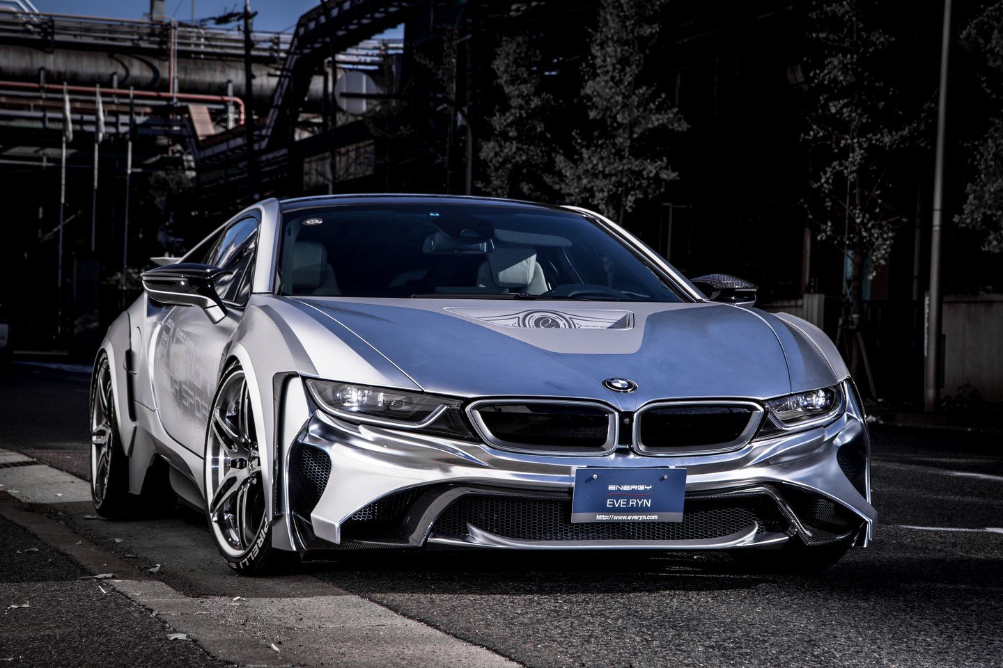 bmw i8 bodykit tuner energy motor sport cars modified electric 9