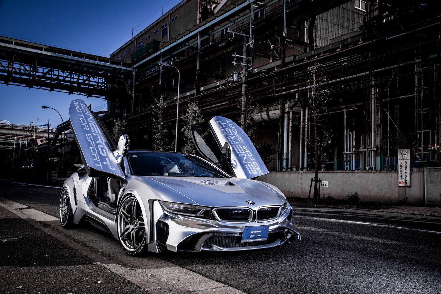 bmw, I8, Bodykit, Tuner, Energy, Motor, Sport, Cars, Modified, Electric Wallpaper