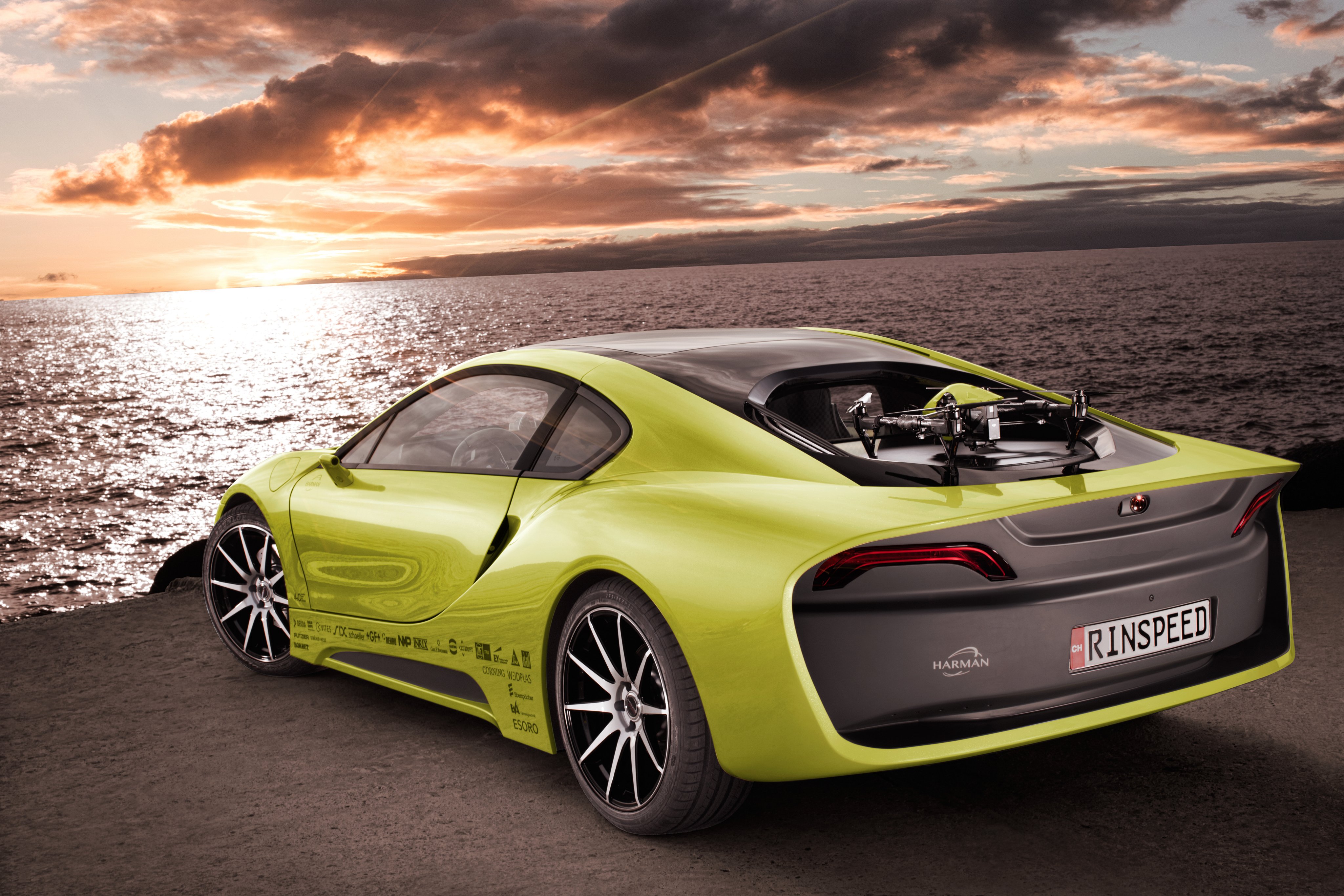 2016, Rinspeed, Etos, Bmw, I 8, Supercar Wallpaper