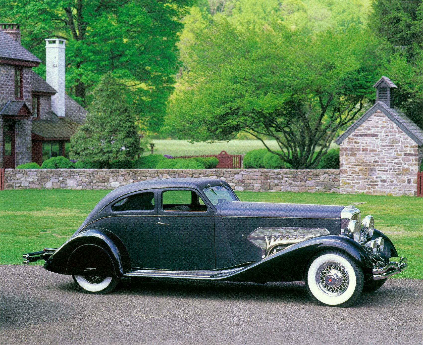 1932, Duesenberg, Model sj, 212 2234, Torpedo, Sedanette, Swb, Bohman, Schwartz, Luxury, Retro, Vintage Wallpaper
