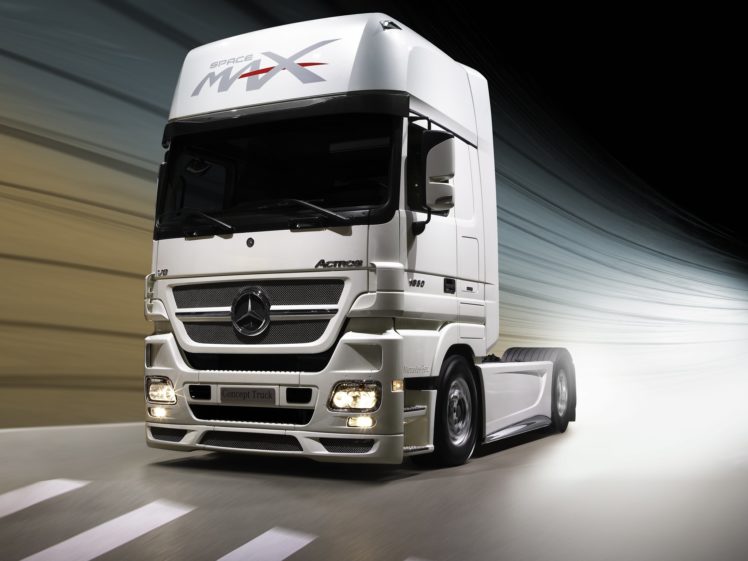 2006, Mercedes, Benz, Actros, 1860, L s, Study, Space, Max, Concept, Mp2, Semi, Tractor HD Wallpaper Desktop Background