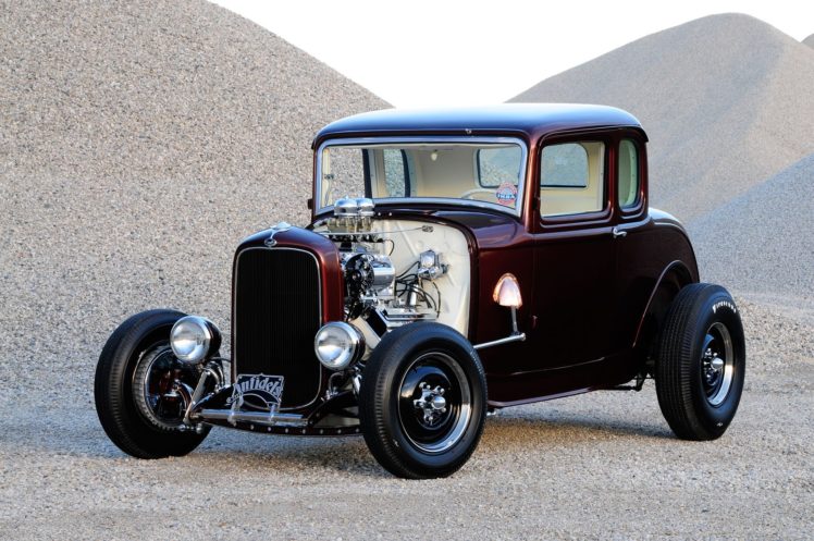1932, Ford, Deuce, Coupe, Hot, Rod, Rods, Custom, Retro, Vintage HD Wallpaper Desktop Background