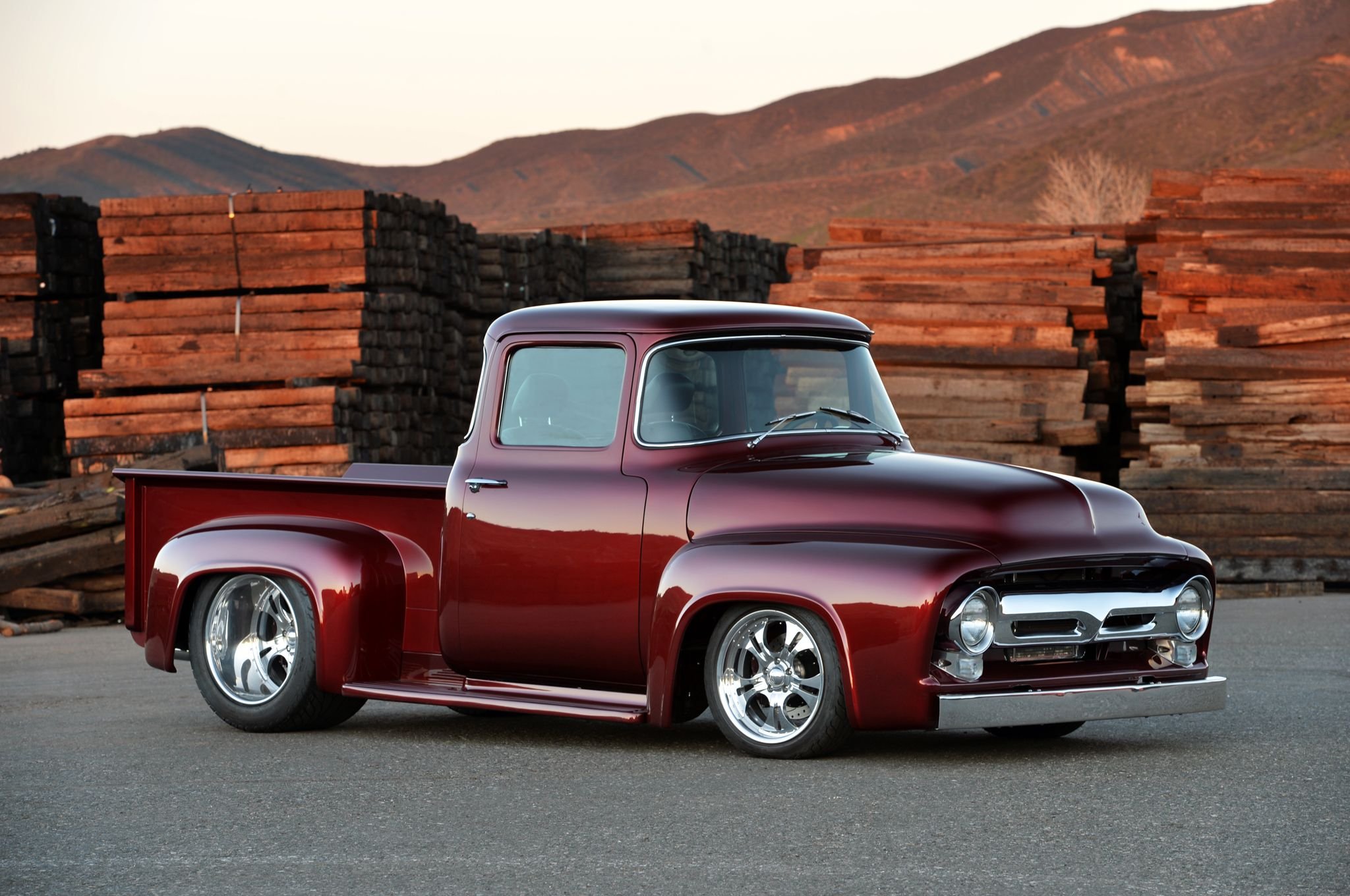 Ford F Custom Hot Rod Rods Pickup Lowrider F