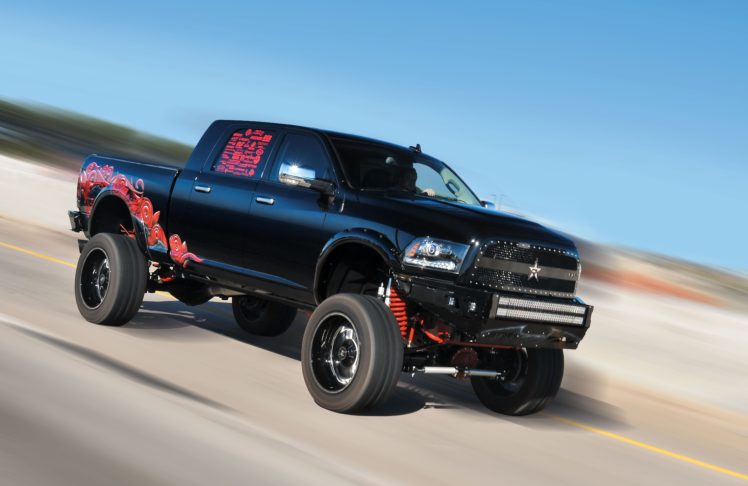 2014, Dodge, Ram, 2500, 4×4, Pickup, Custom, Mopar HD Wallpaper Desktop Background