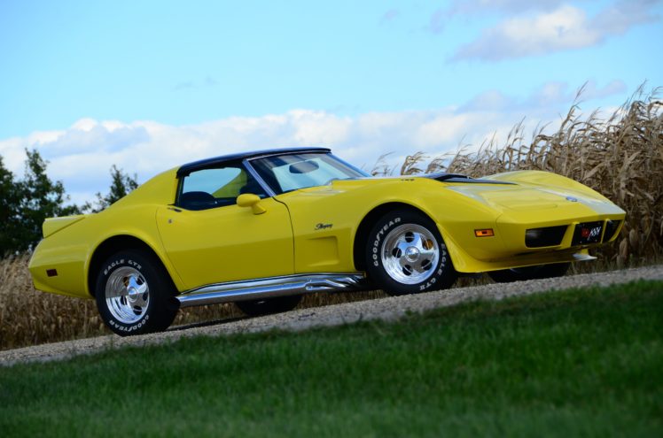 1975, Chevrolet, Corvette, C 3, 427ci, Supercar, Custom, Muscle, Hot ...