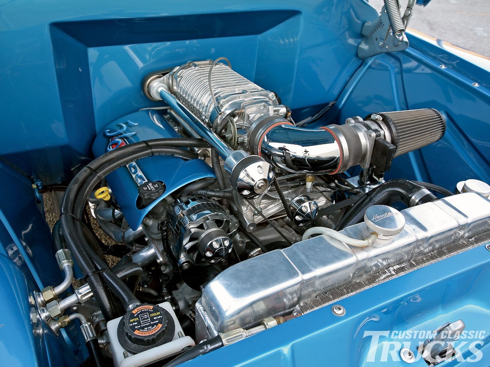 1956, Chevrolet, Pickup, Hot, Rod, Rods, Custom, Retro Wallpaper