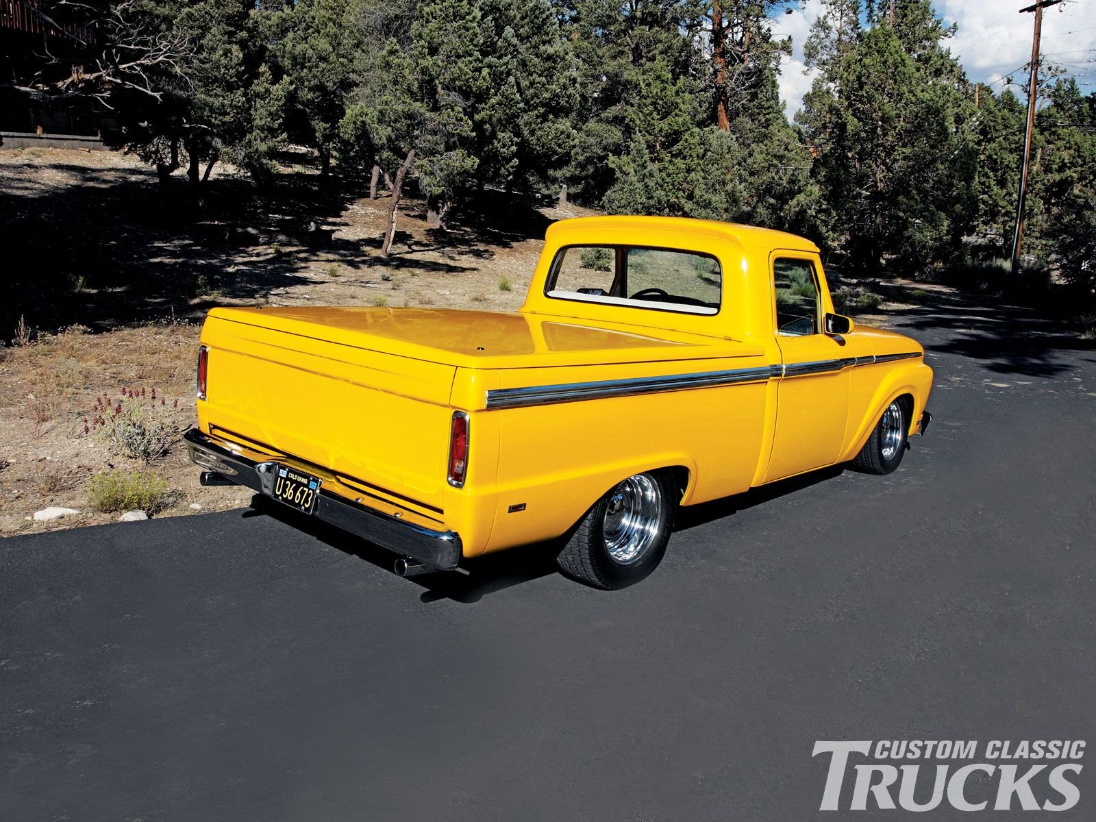 1966, Ford, F 100, Pickup, Hot, Rod, Rods, Custom, Classic, F100 Wallpaper