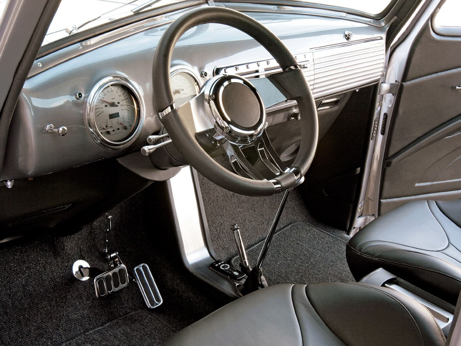 1948, Chevrolet, Pickup, Custom, Hot, Rod, Rods, Retro Wallpaper