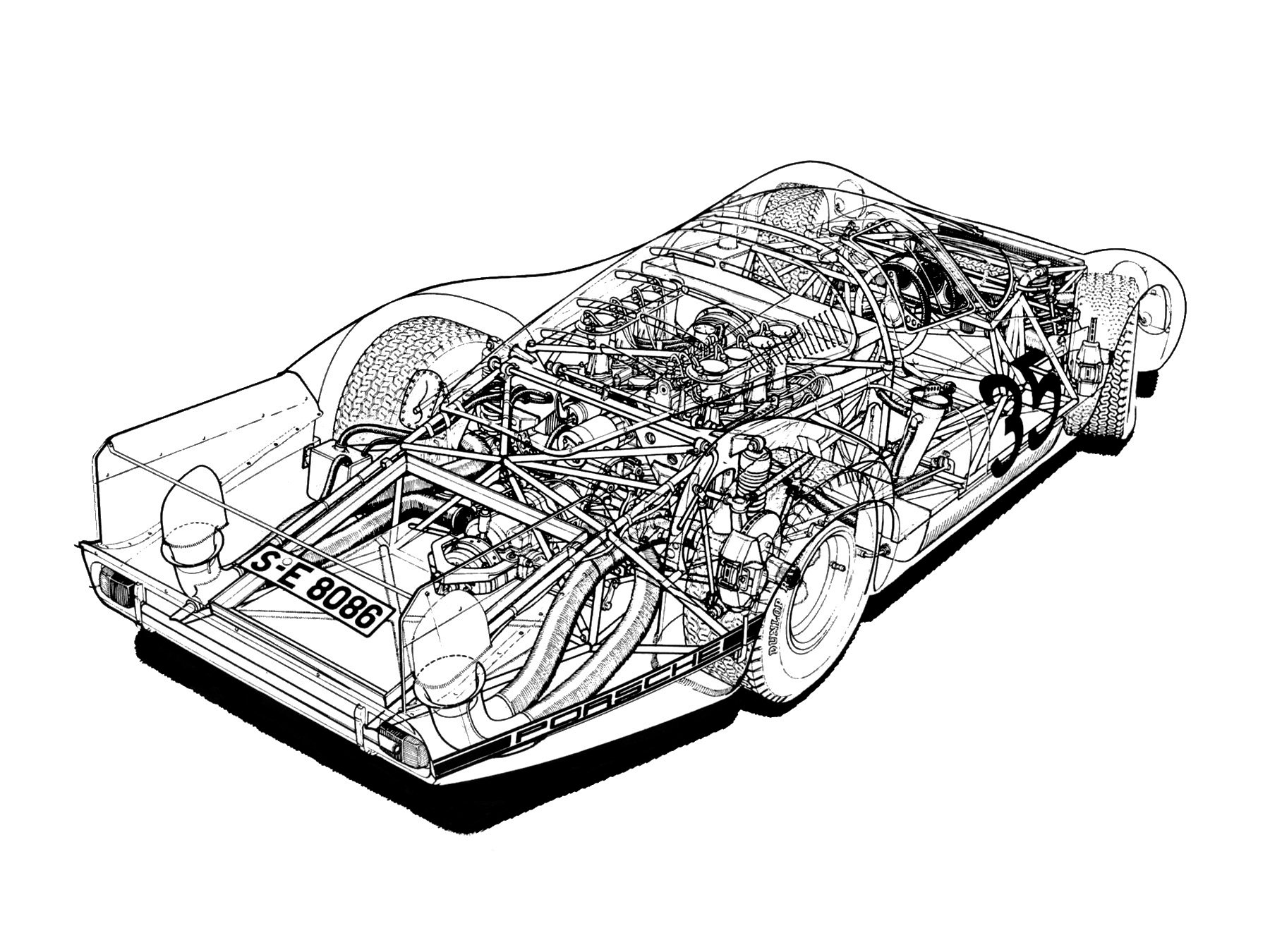 1968, Porsche, 908, Langheck, Coupe, Race, Racing, Lemans, Le mans, Rally, Classic Wallpaper
