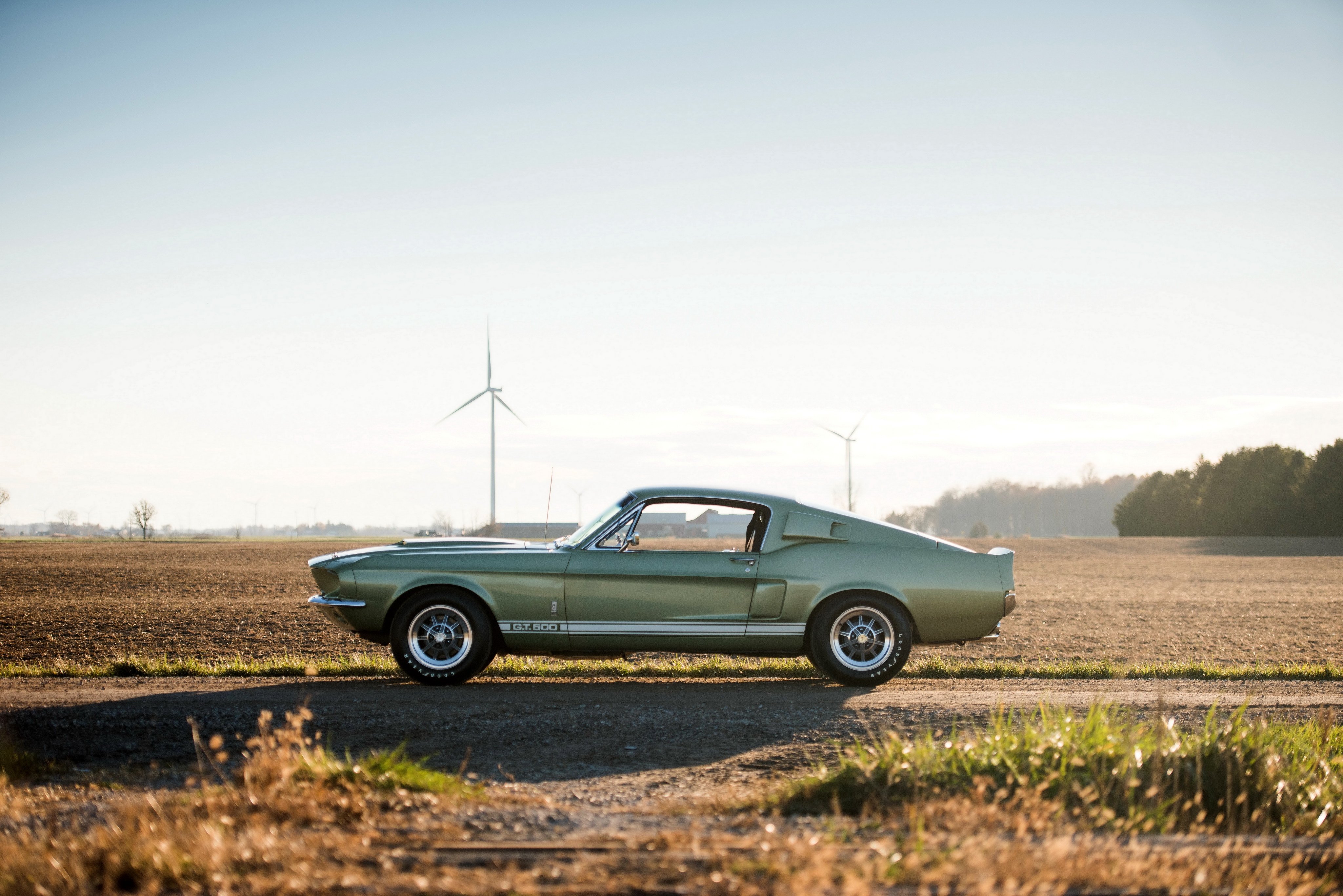 1967, Shelby, Gt500, Muscle, Ford, Mustang, Classic Wallpaper