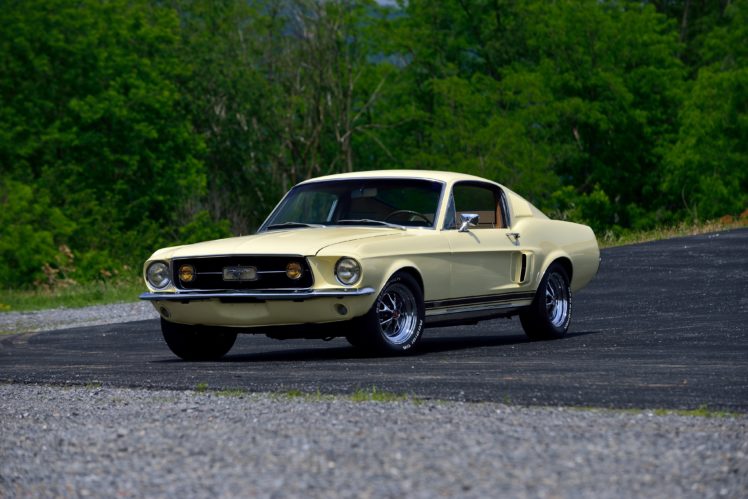 1967, Ford, Mustang, Gt a, Fastback, Muscle, Classic HD Wallpaper Desktop Background