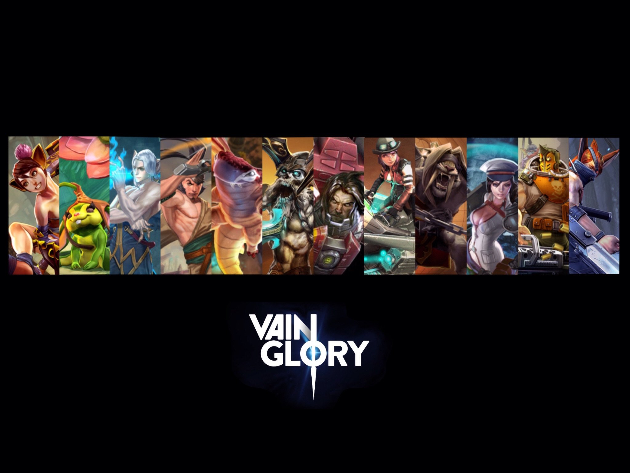 vainglory, Moba, Online, Fighting, Fantasy, 1vainglory, Warrior, Action Wallpaper