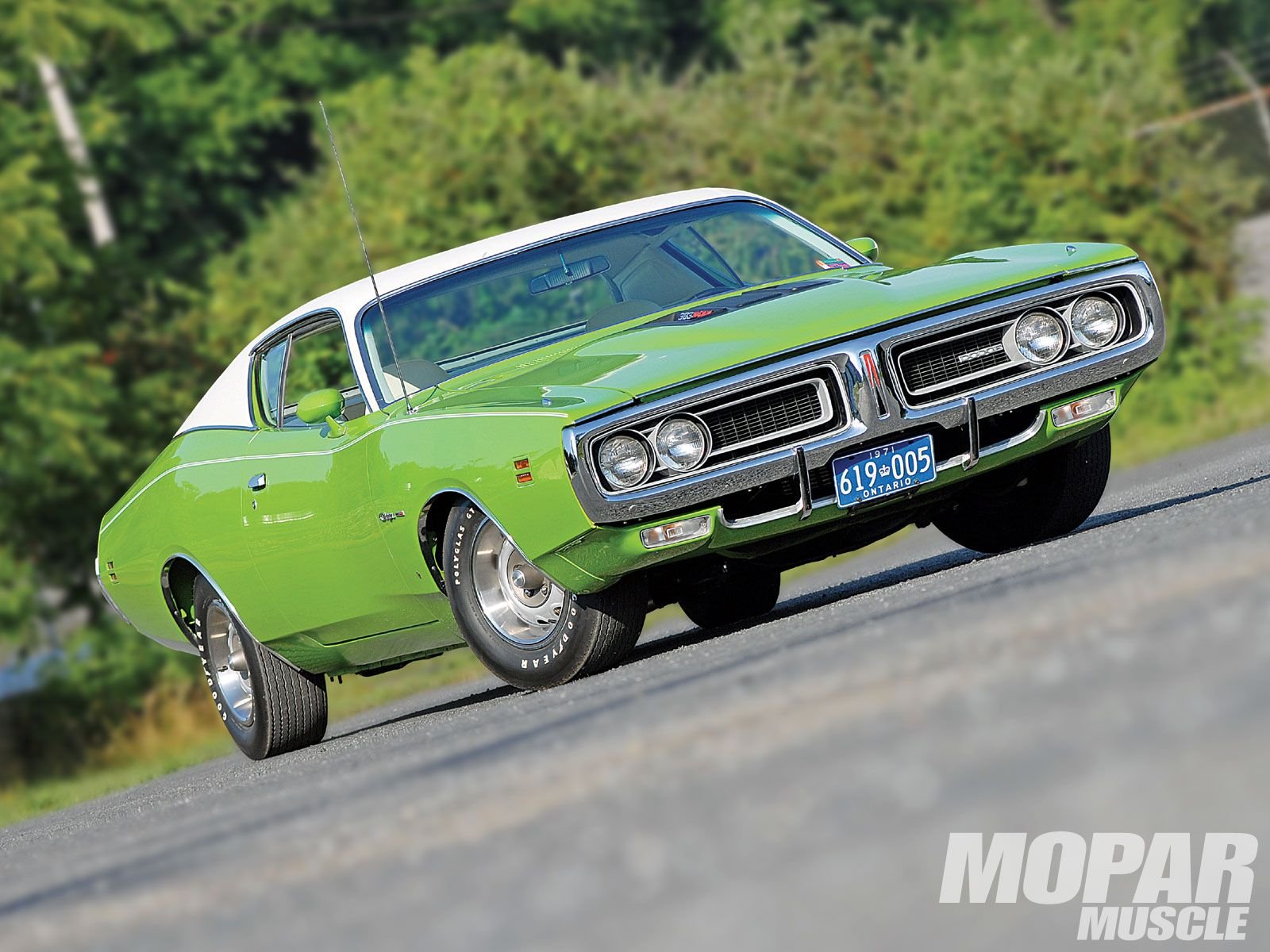 1971, Dodge, Charger, 383, Muscle, Mopar, Classic Wallpaper