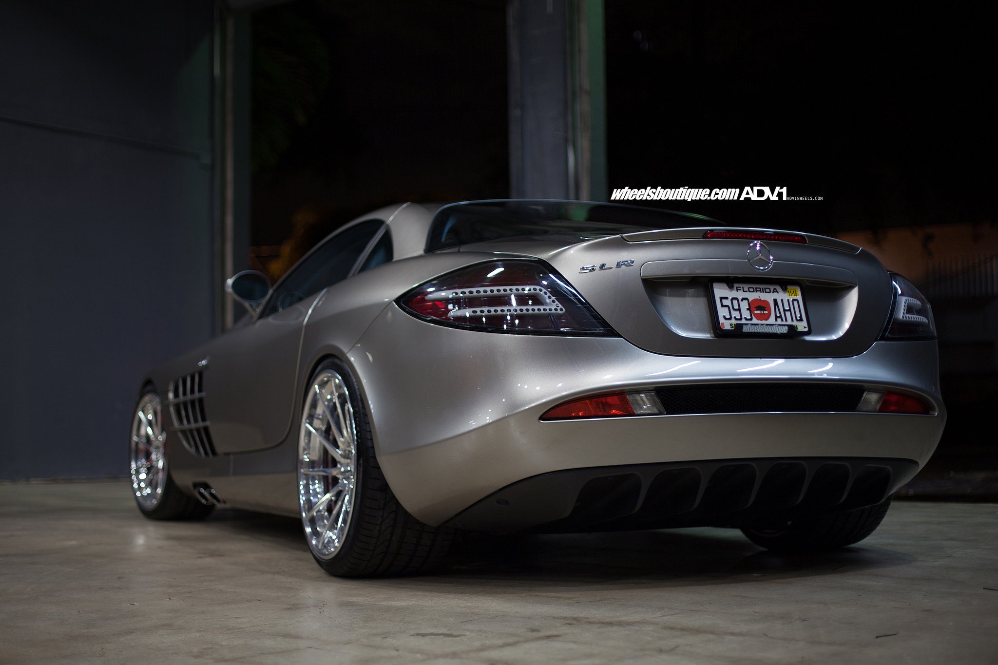 mercedes, Benz, Slr, Mclaren, Hre, Wheels, Coupe, Cars Wallpaper