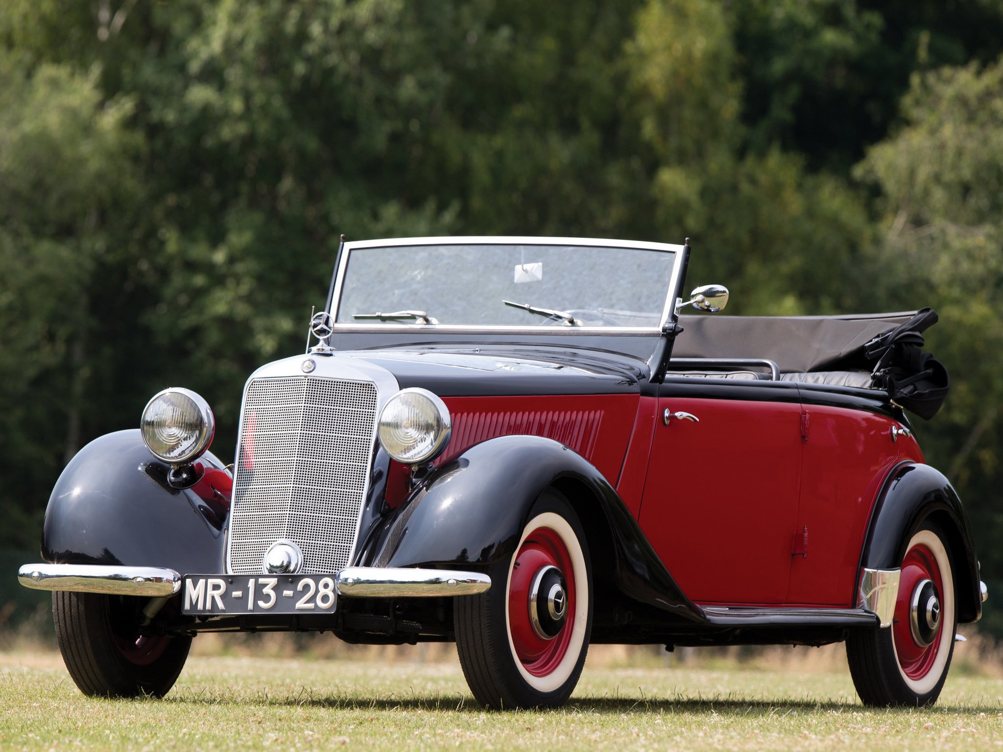 1951, Mercedes, Benz, 170d, Otp, Luxury, Convertible, 170, Retro Wallpaper