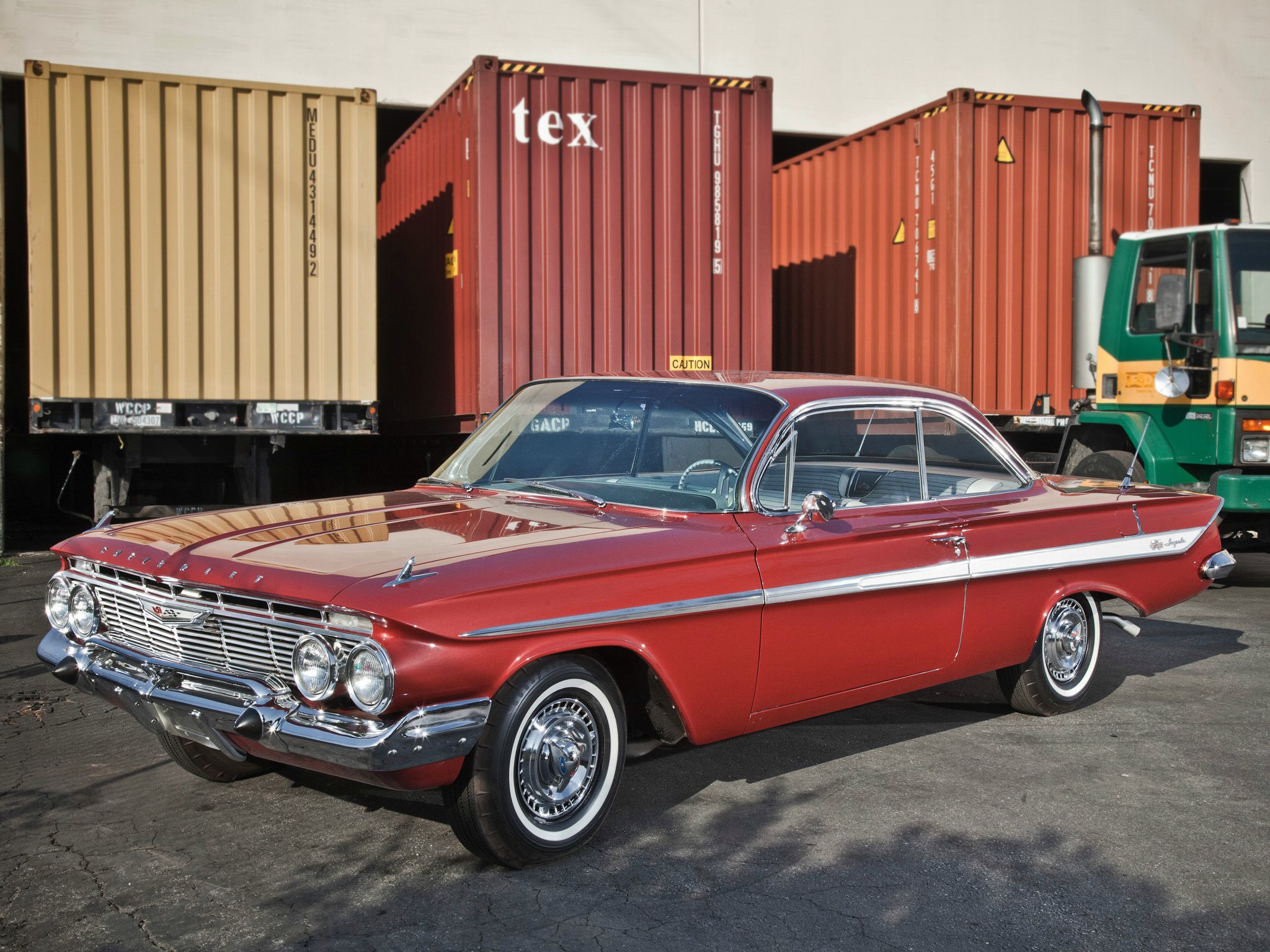 1961, Chevrolet, Impala, Sport, Coupe, Muscle, Classic Wallpaper