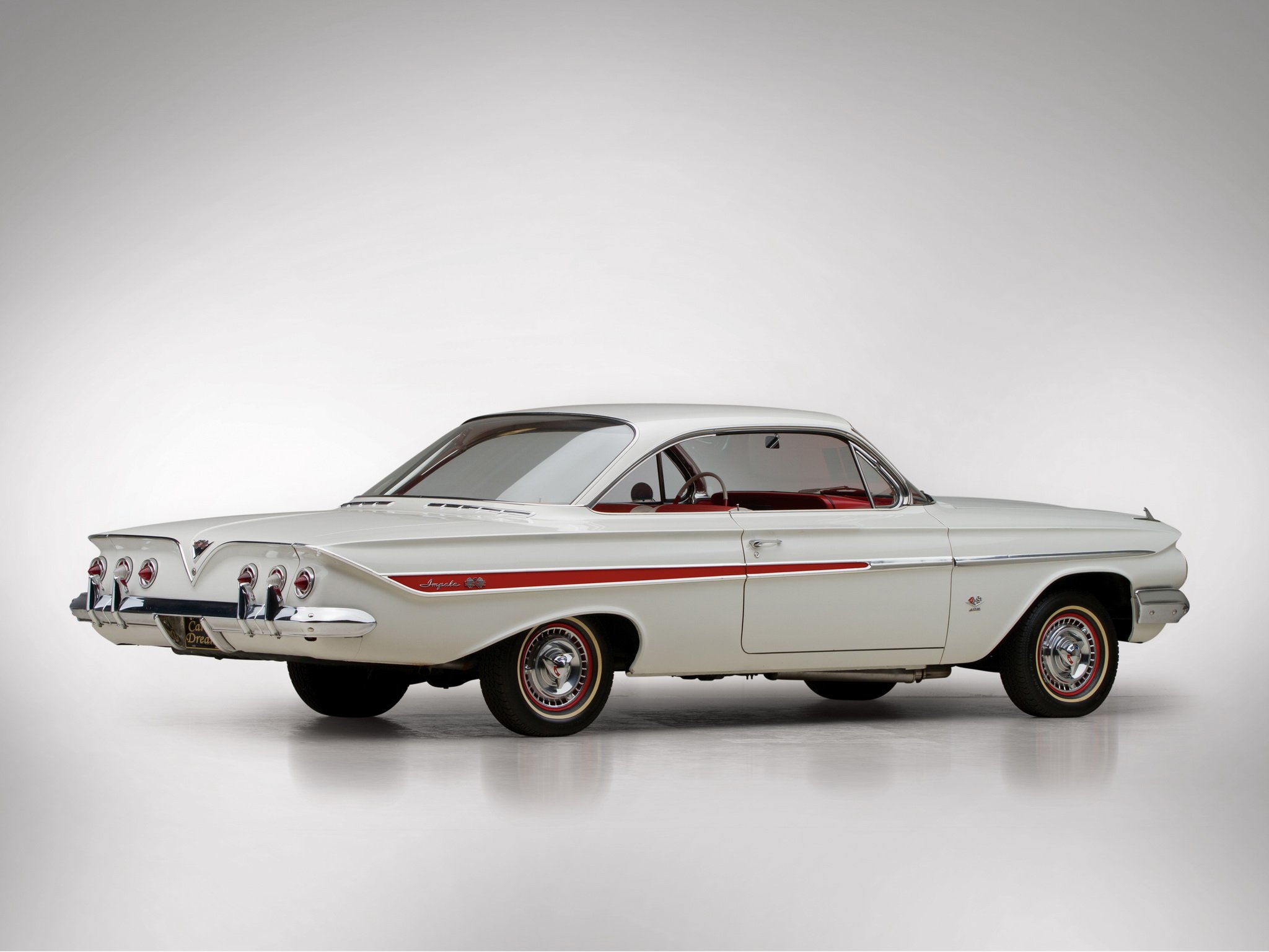 1961, Chevrolet, Impala, Sport, Coupe, Muscle, Classic Wallpaper