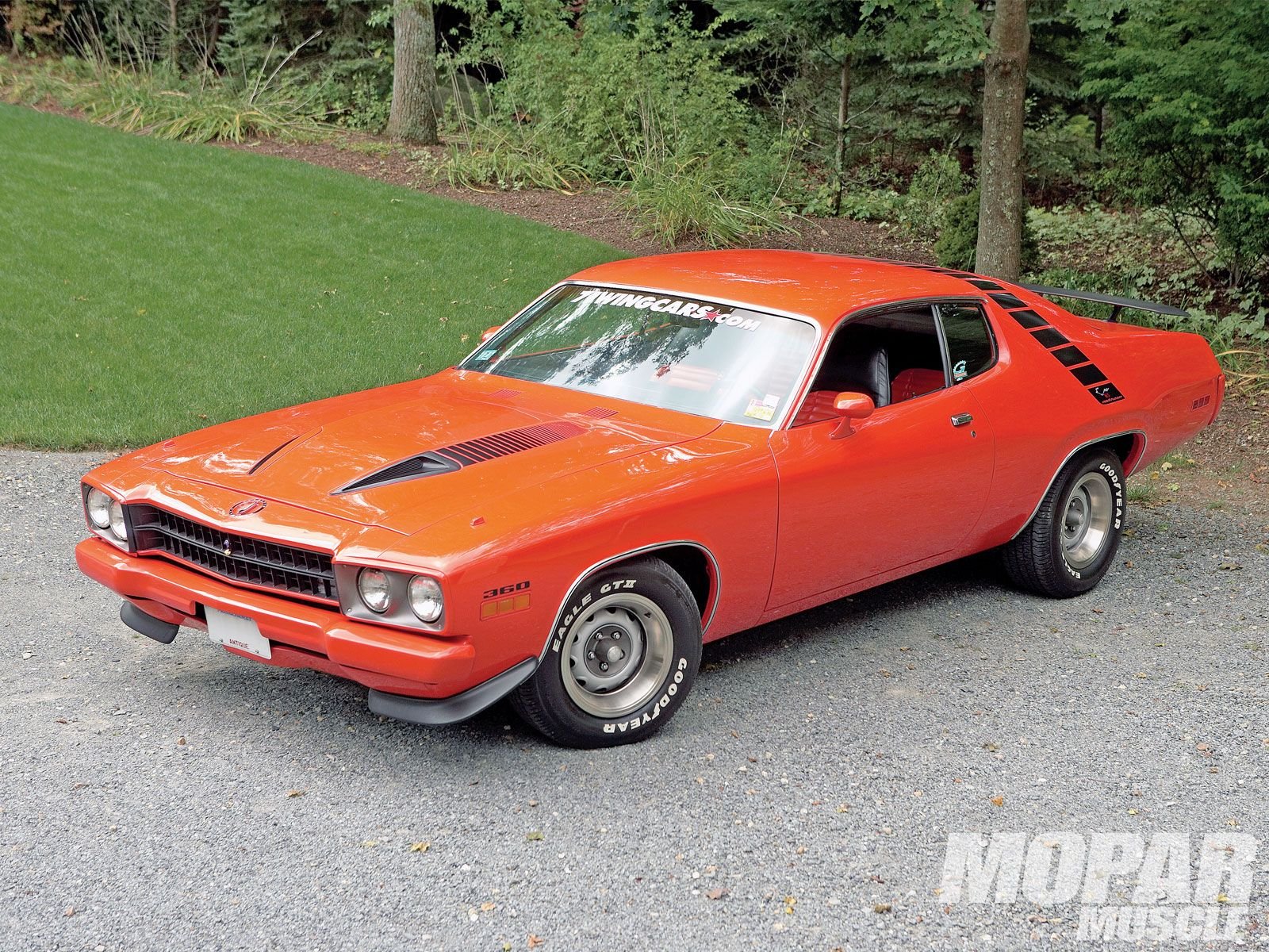 1974, Plymouth, Road, Runner, Muscle, Classic, Mopar Wallpaper