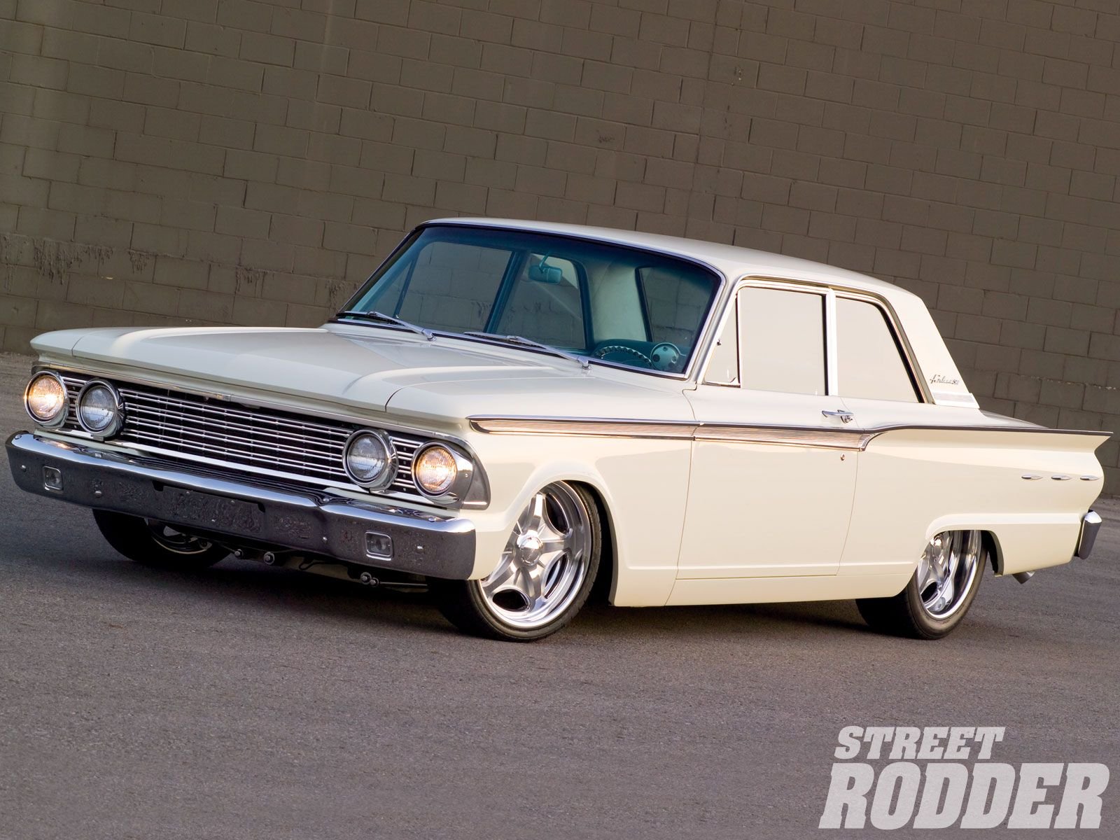 1962, Ford, Fairlane, Custom, Hot, Rod, Rods, Muscle, Classic ...