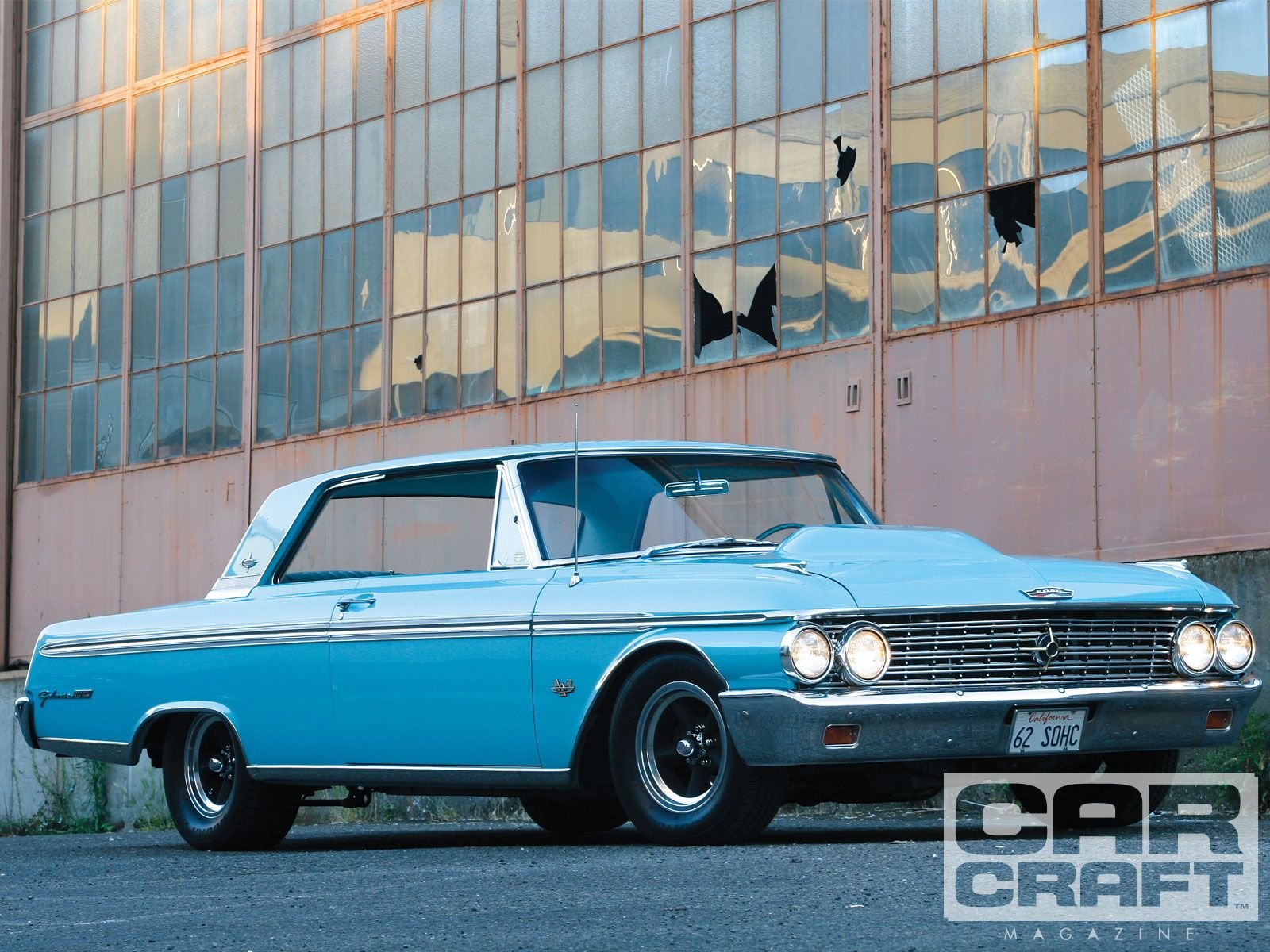 1962, Ford, Galaxie, Muscle, Classic, Hot, Rod, Rods, Custom Wallpaper