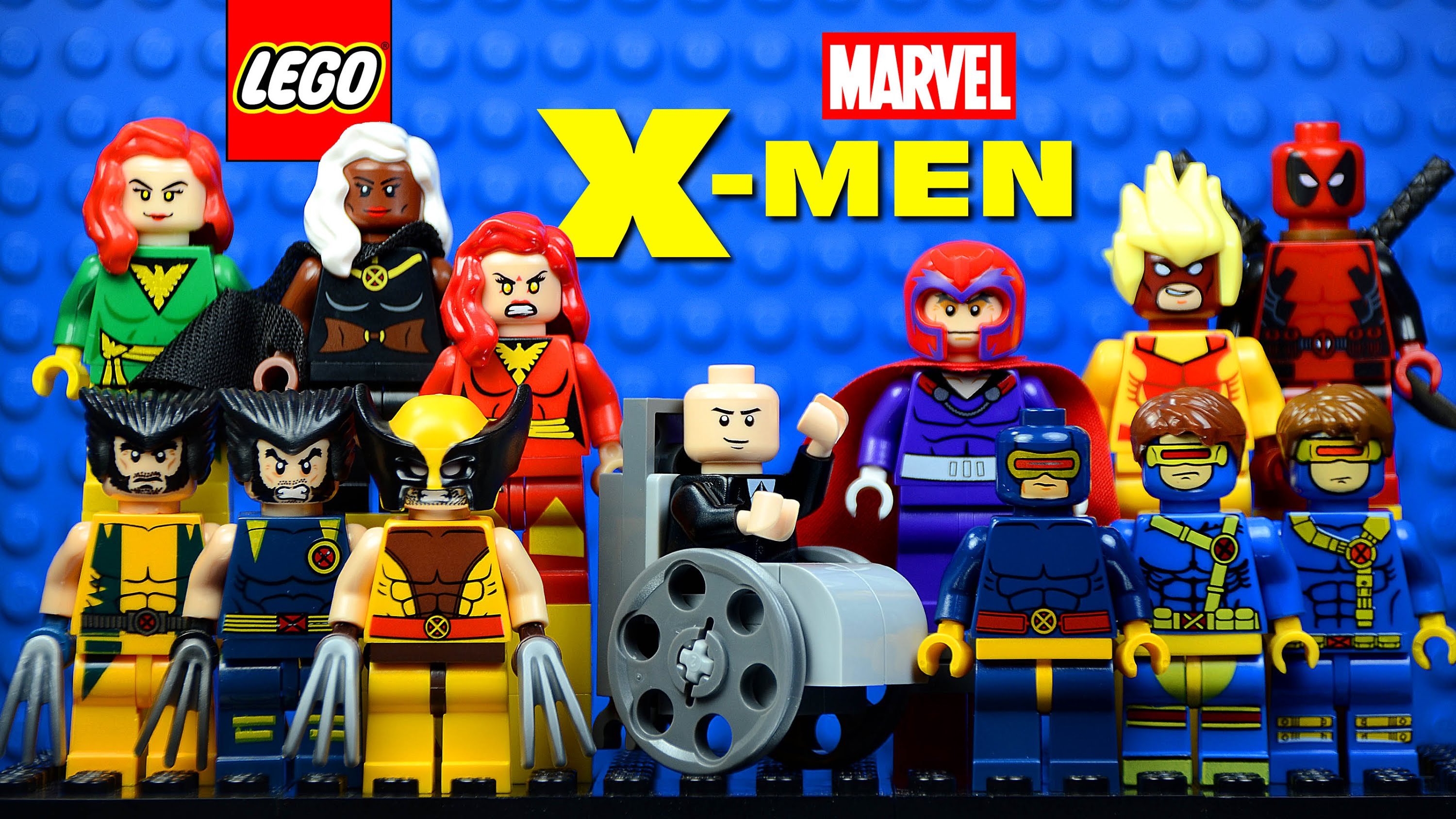 x men, Superhero, Marvel, Action, Adventure, Sci fi, Warrior, Fantasy, Fighting, Hero, Xmen, Comics, Poster, Lego, Toy Wallpaper