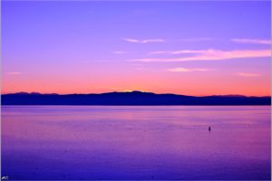 ohrid, Lake, Sunset