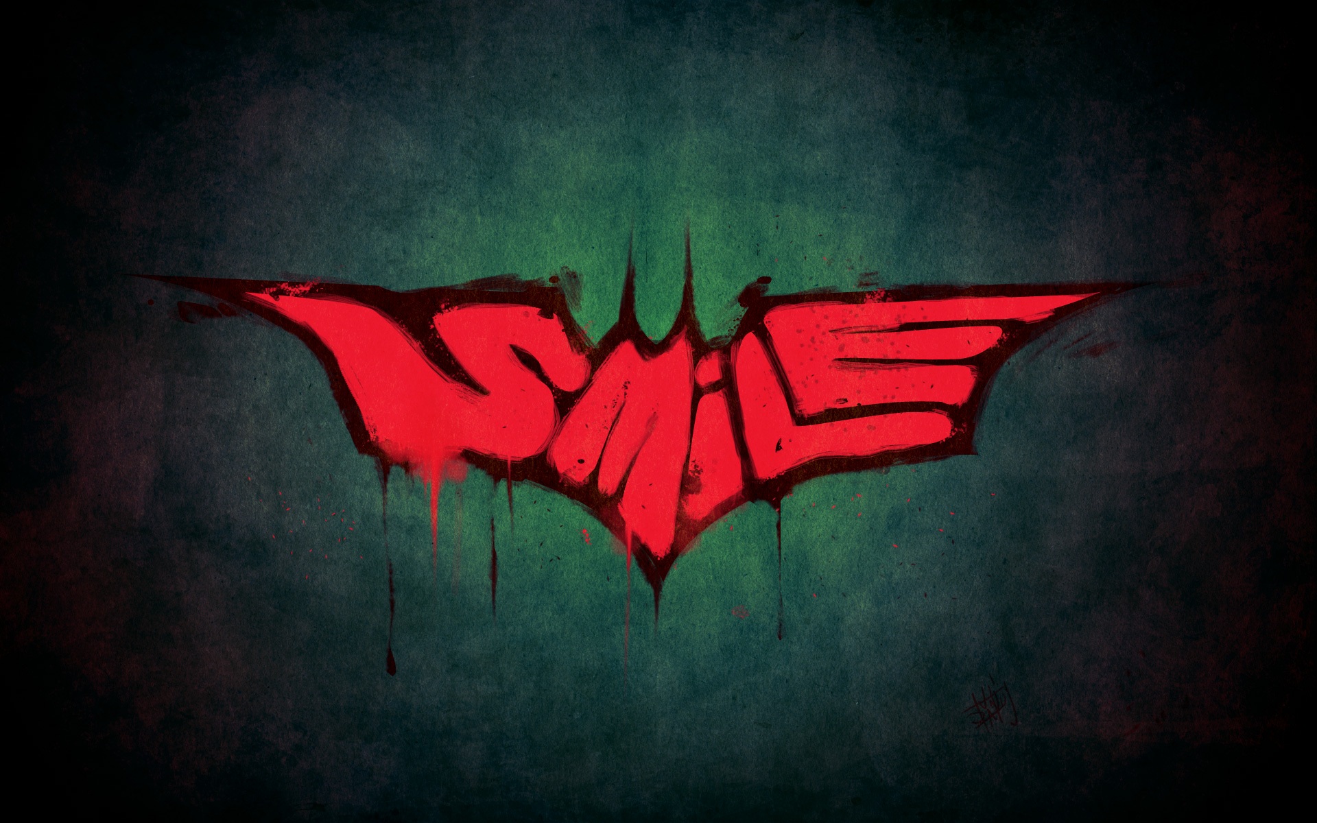 batman, Dc, Comics, Smiling, Batman, Logo Wallpaper