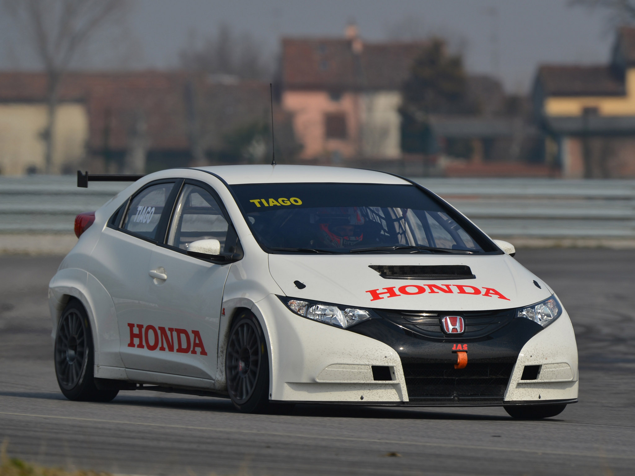 2013, Honda, Civic, Wtcc, Race, Racing Wallpaper
