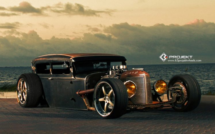 1931, K3 projekt, Ford, Model t, Rat, Rod, Hot, Rods, Retro HD Wallpaper Desktop Background