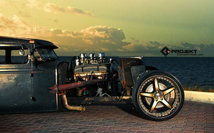 1931, K3 projekt, Ford, Model t, Rat, Rod, Hot, Rods, Retro, Engine, Engines, Wheels, Wheel HD Wallpaper Desktop Background
