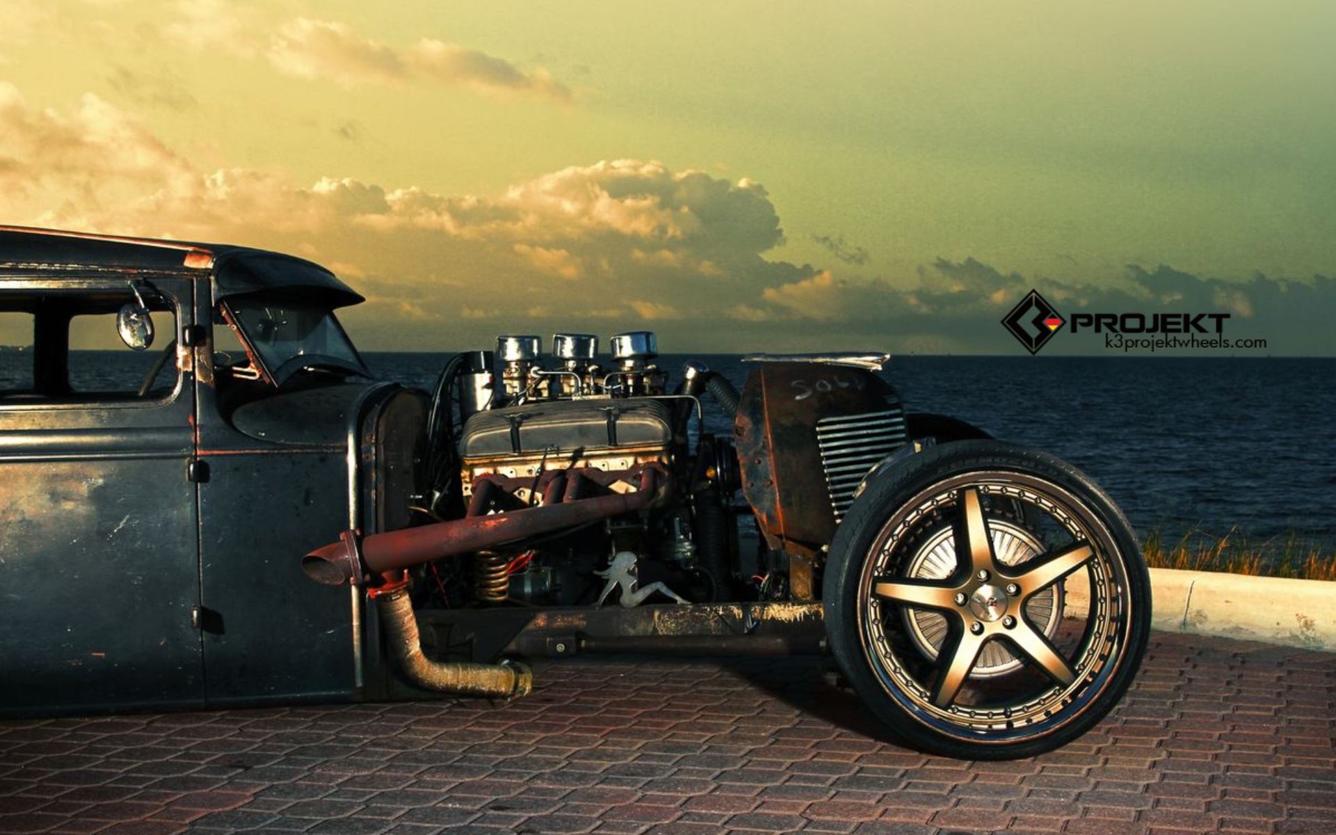 1931, K3 projekt, Ford, Model t, Rat, Rod, Hot, Rods, Retro, Engine, Engines, Wheels, Wheel Wallpaper