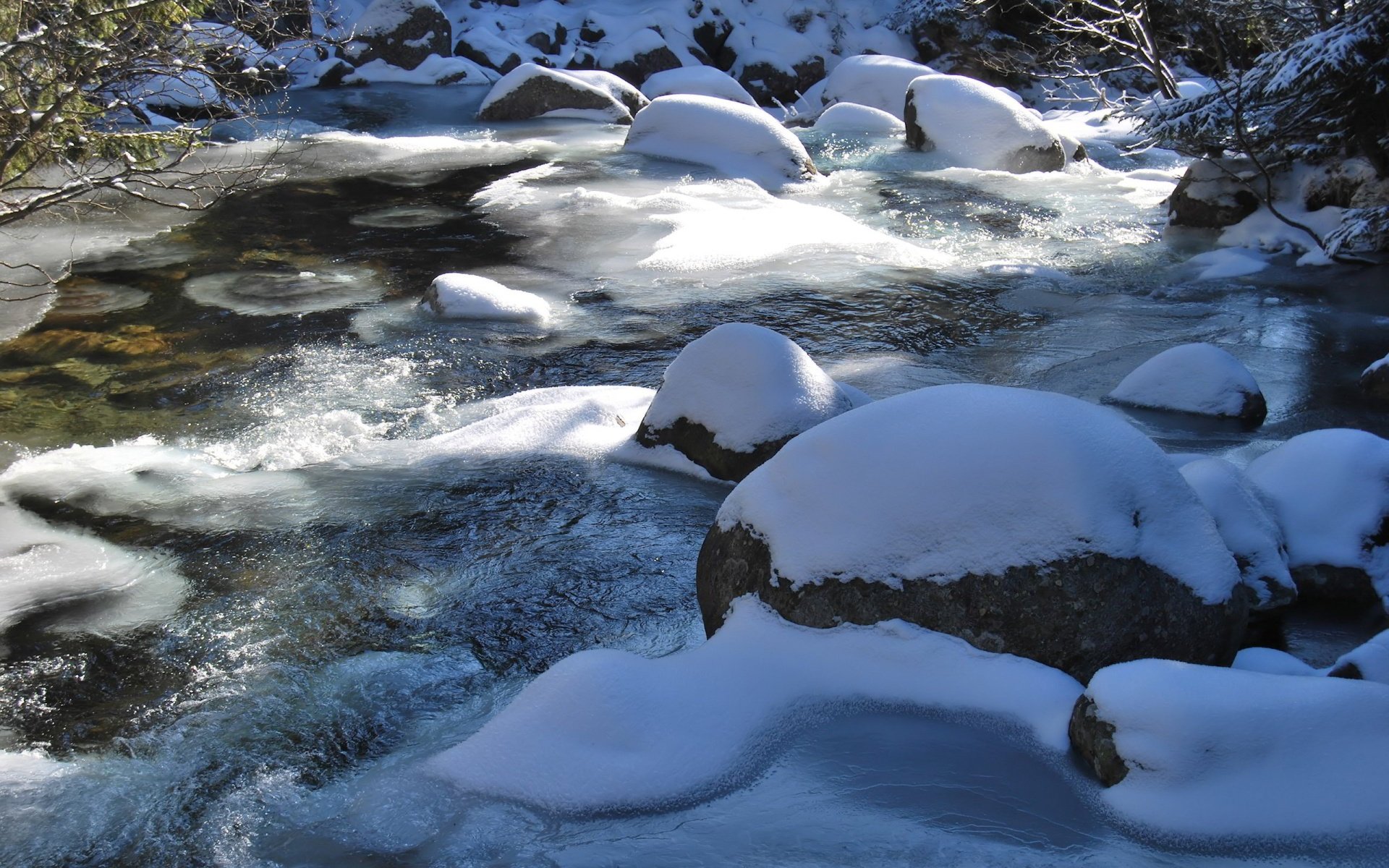 winter, Snow, Nature, Landscape Wallpaper