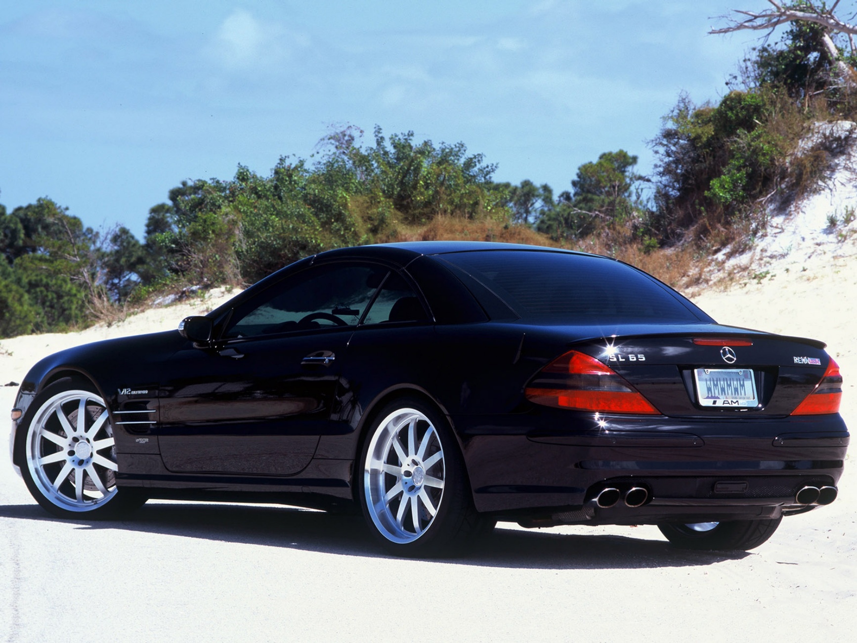 2004, Mercedes, Benz, Sl65, Amg, R230, Tuning, Supercar, Supercars Wallpaper