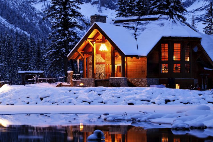 winter, Snow, Nature, Landscape, House HD Wallpaper Desktop Background