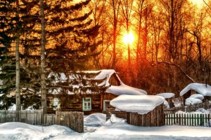 winter, Snow, Nature, Landscape, Town, Village, City, Cities
