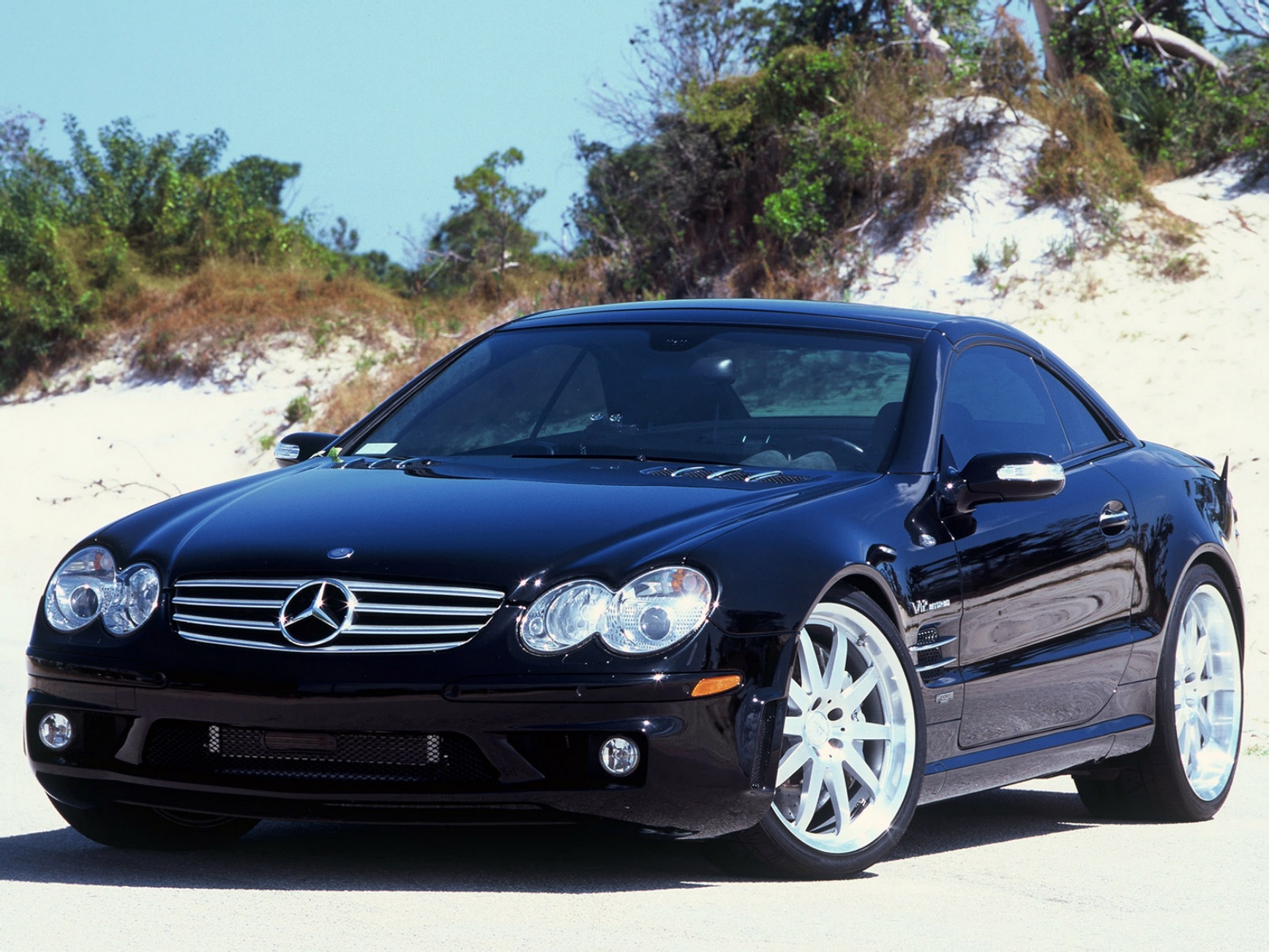 2004, Mercedes, Benz, Sl65, Amg, R230, Tuning, Supercar, Supercars Wallpaper