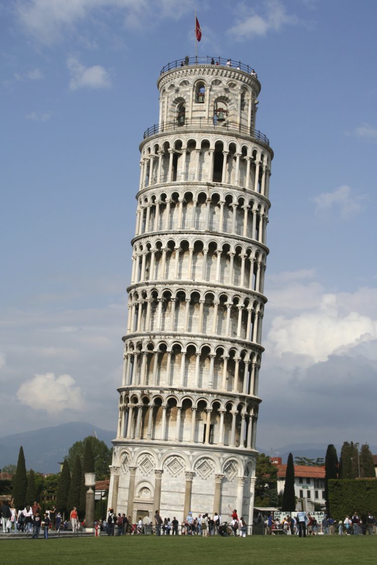 torre, Inclinada, Pisa, Italia HD Wallpaper Desktop Background