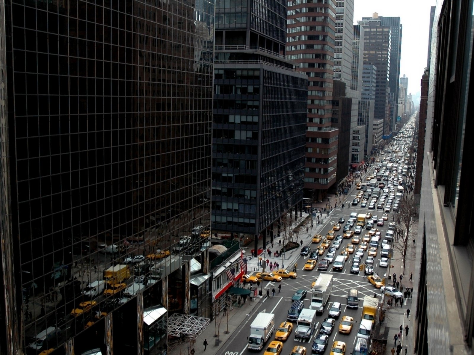 city, Traffic, People, Building, Beauty Wallpaper