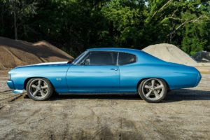 supercharged, 1972, Chevrolet, Chevelle, Coupe, Cars, Blue