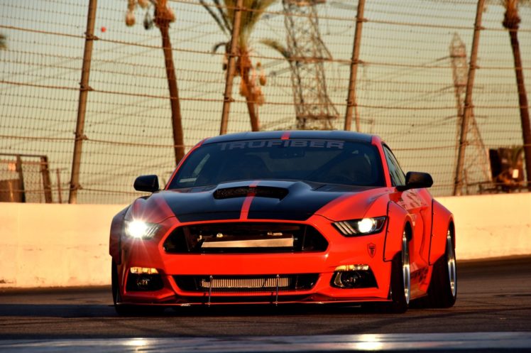 2015, Ford, Mustang, S550, Bodykit, Modified, Cars HD Wallpaper Desktop Background