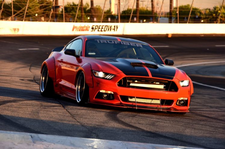 2015, Ford, Mustang, S550, Bodykit, Modified, Cars HD Wallpaper Desktop Background