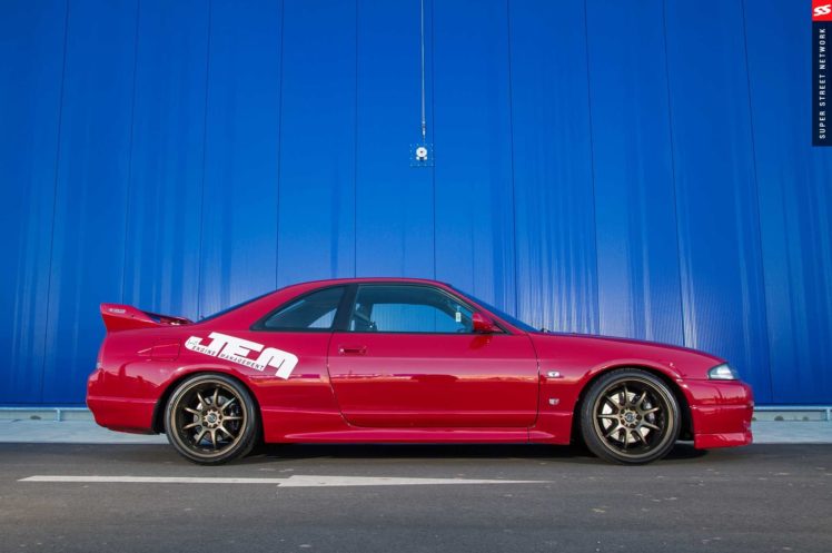 1998, Nissan, Skyline, Gt r, R33, Red, Modified, Cars HD Wallpaper Desktop Background