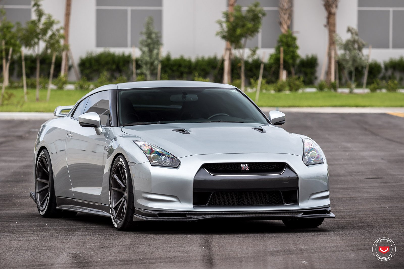 nissan, R35, Gt r, Vossen, Wheels, Cars, Coupe, Godzilla, Silver Wallpapers...