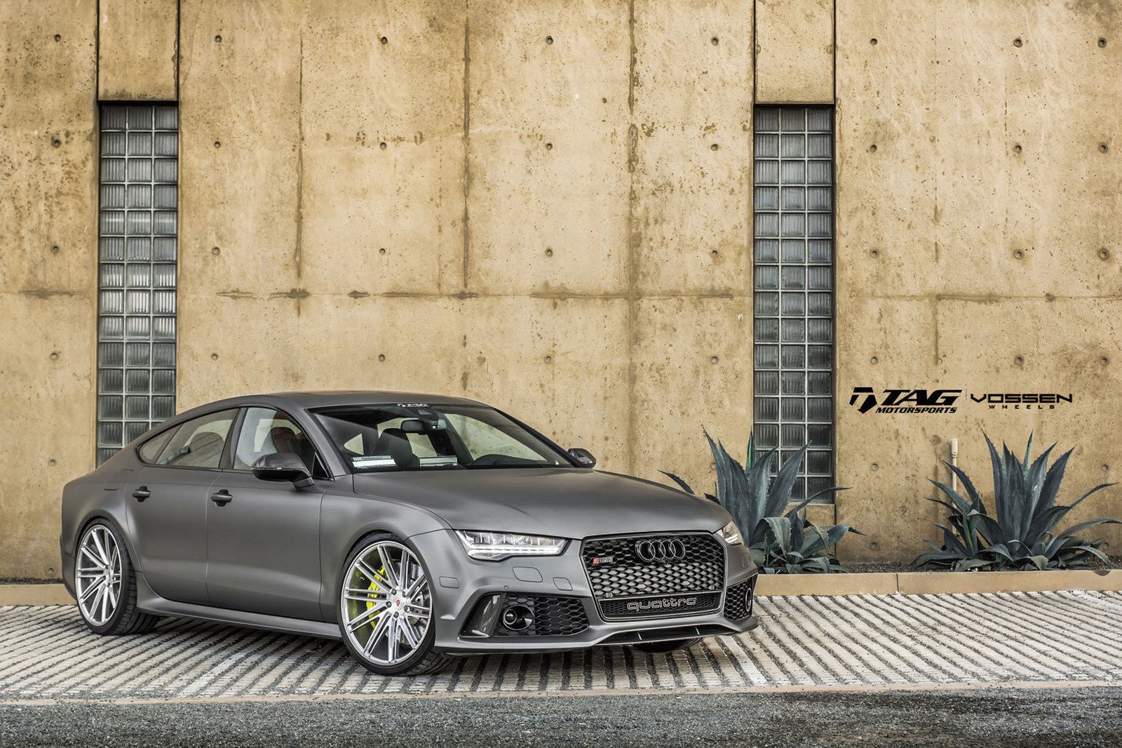 audi, Rs7, Vossen, Wheels, Cars, Silver Wallpaper
